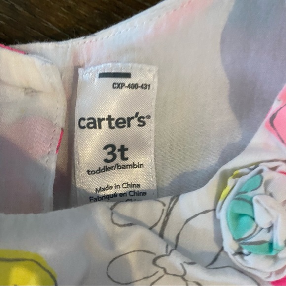 3/$20  Carter’s floral summer dress - Picture 3 of 3